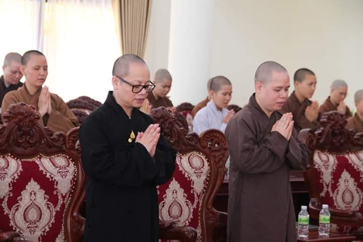 Hà Nội: Chư Tôn đức lãnh đạo Học viện Phật giáo gặp gỡ các nghiên cứu sinh