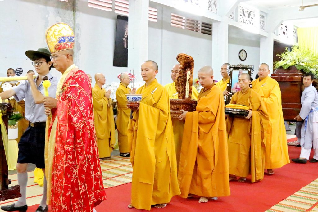 TP.HCM: Lễ Truy niệm, phụng tống Kim quan cố Hòa thượng Thích Phước Sơn