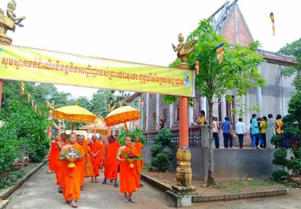 Trà Vinh: Lễ an vị ba Tôn tượng Phật Thích Ca tại chùa Ba So Cũ