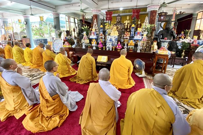 Nam Định: Trường hạ chùa Cả (Thánh Ân) tác pháp Hậu An Cư PL.2564- DL.2020