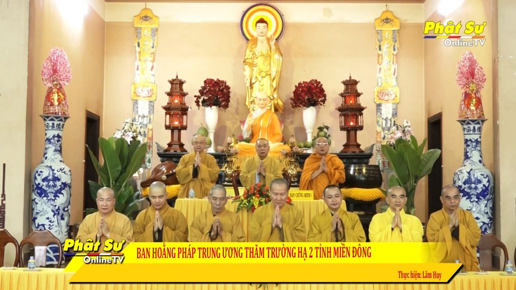 [Video] Ban Hoằng pháp Trung ương thăm trường hạ 2 tỉnh Bình Phước - Tây Ninh