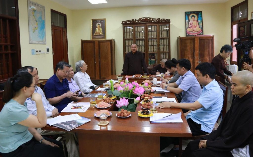 Hà Nội: Phân viện Nghiên cứu Phật học VN tại Hà Nội và Tạp chí Nghiên cứu Phật Học bàn kế hoạch tổ chức kỷ niệm 30 năm thành lập