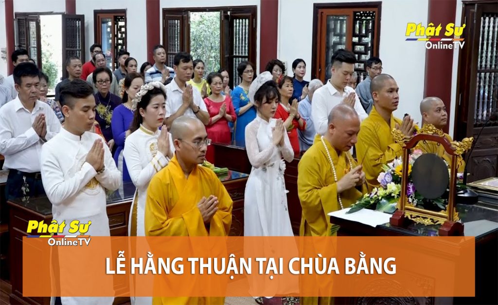 [Video] Hà Nội: Lễ hằng thuận tại chùa Bằng