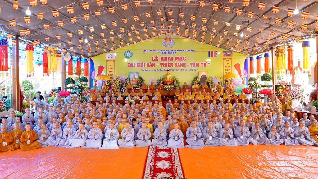 Sóc Trăng: Khai mạc Đại giới đàn Thiện Sanh - Tâm Từ PL.2564 - DL.2020
