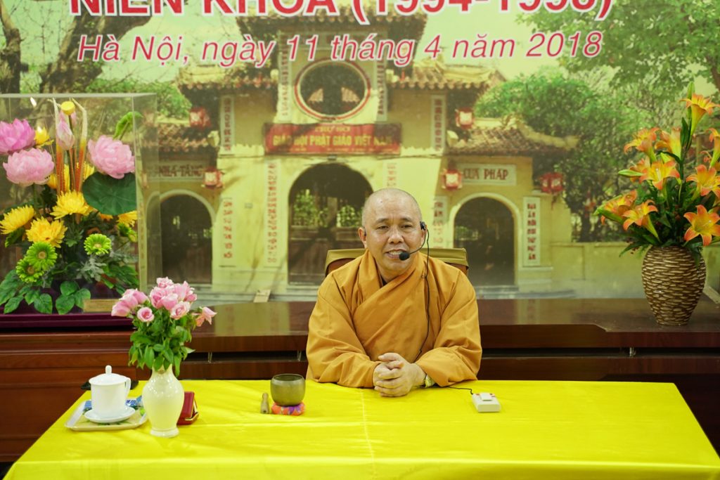 Hà Nội: Thượng tọa Thích Tâm Thuần thuyết giảng tại chùa Quán Sứ