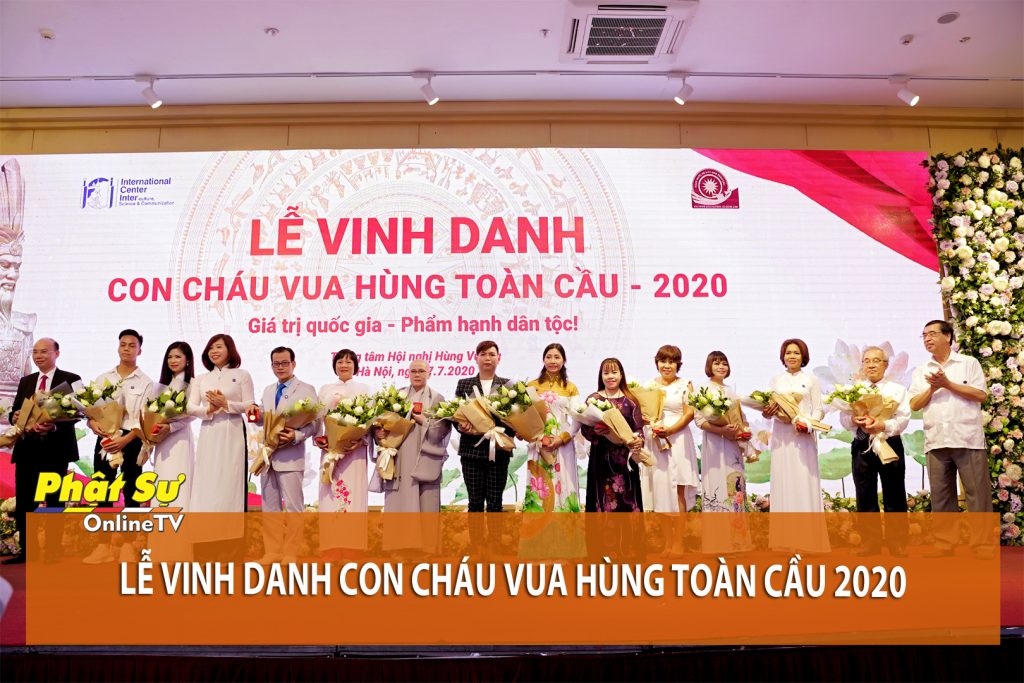 [Video] Hà Nội: Lễ Vinh danh con cháu Vua Hùng toàn cầu 2020