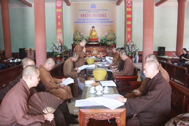 Thái Bình: Phật giáo tỉnh sơ kết Phật sự 6 tháng đầu năm