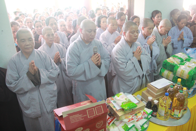 Thái Bình: Phân ban Ni giới Trung ương cúng dàng trường hạ