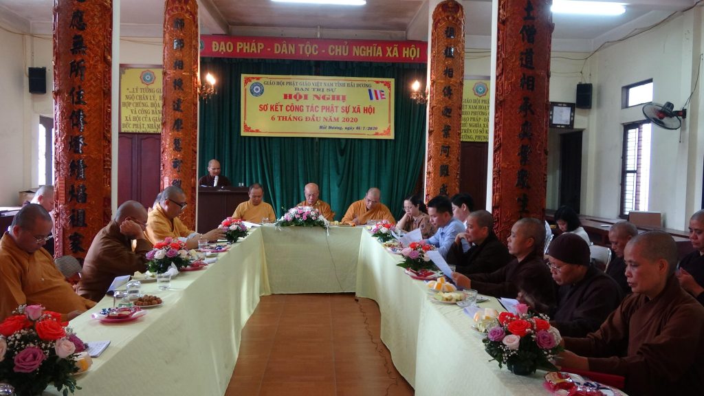 Hải Dương: Hội nghị Sơ kết công tác Phật sự và triển khai phương hướng 06 tháng cuối năm 2020