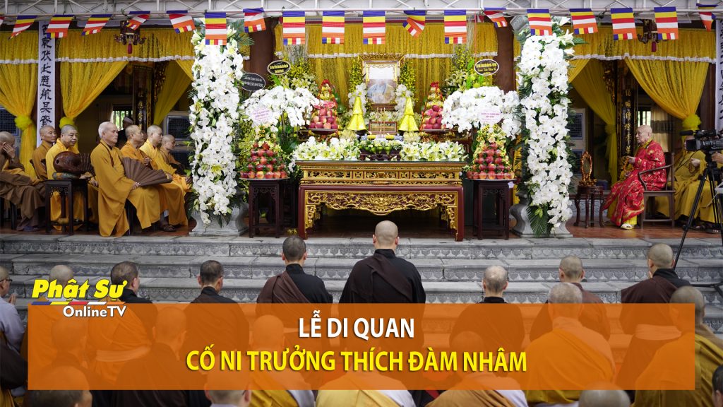 [Video] Hà Nội: Lễ Di quan cố Ni trưởng Thích Đàm Nhâm