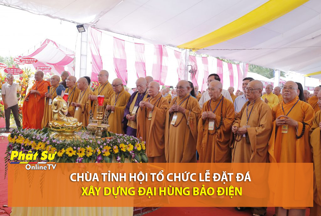 [Video] Bình Phước: Chùa Tỉnh Hội tổ chức lễ đặt đá, xây dựng đại hùng bảo điện