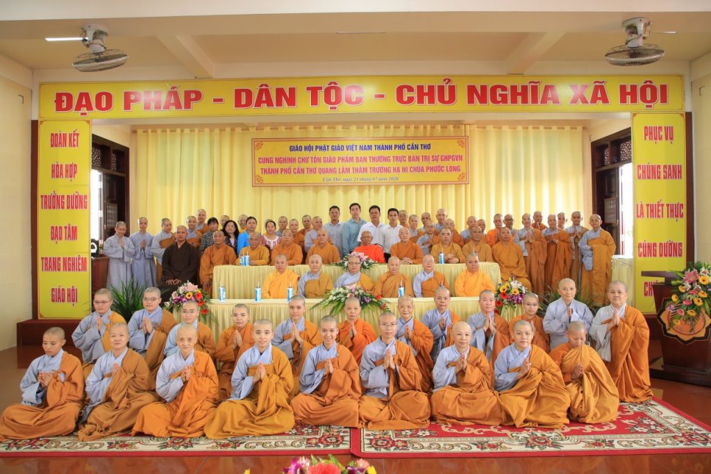 Cần Thơ: Thường trực Ban Trị sự GHPGVN thành phố thăm hai điểm Trường hạ
