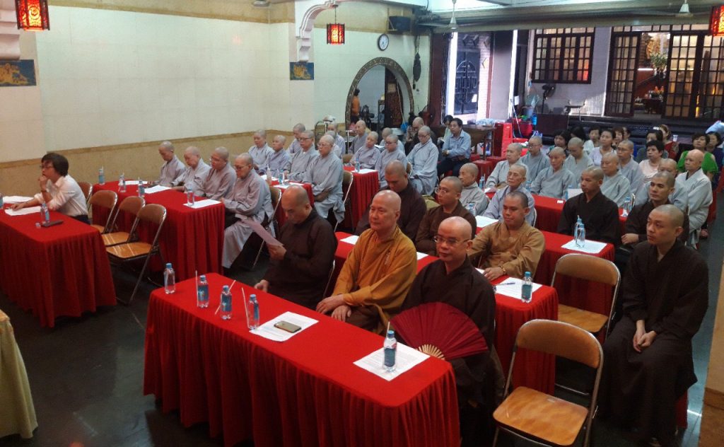 TP.HCM: Hội nghị tuyên truyền "Chính sách Đại đoàn kết dân tộc" trong chức sắc, chức việc Phật giáo tại quận 5