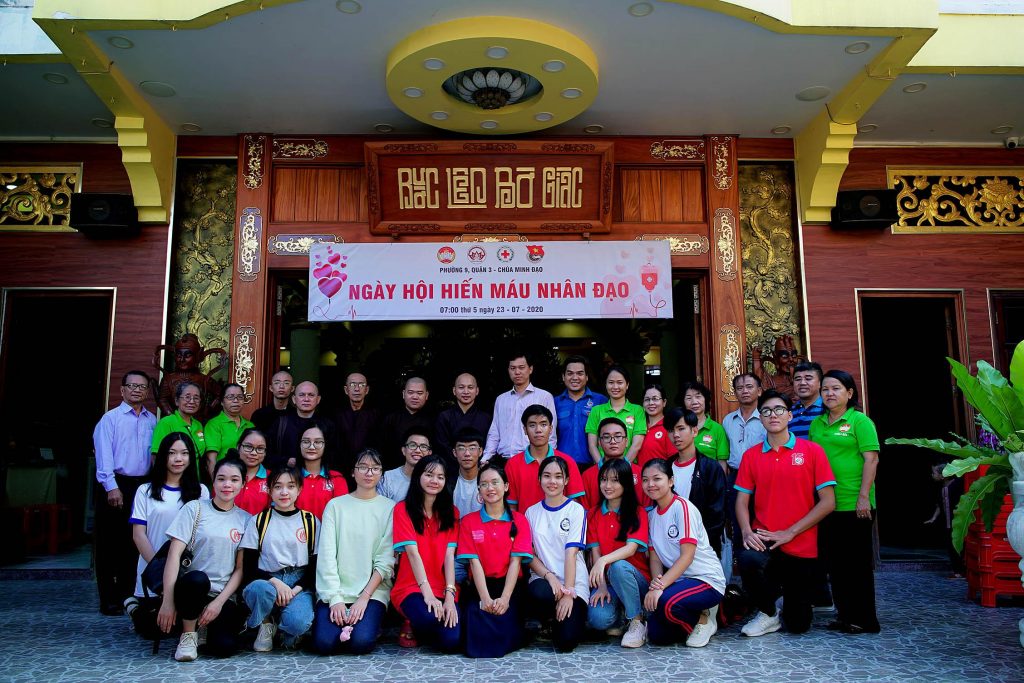 TP.HCM: Ngày hội Hiến máu nhân đạo tại chùa Minh Đạo