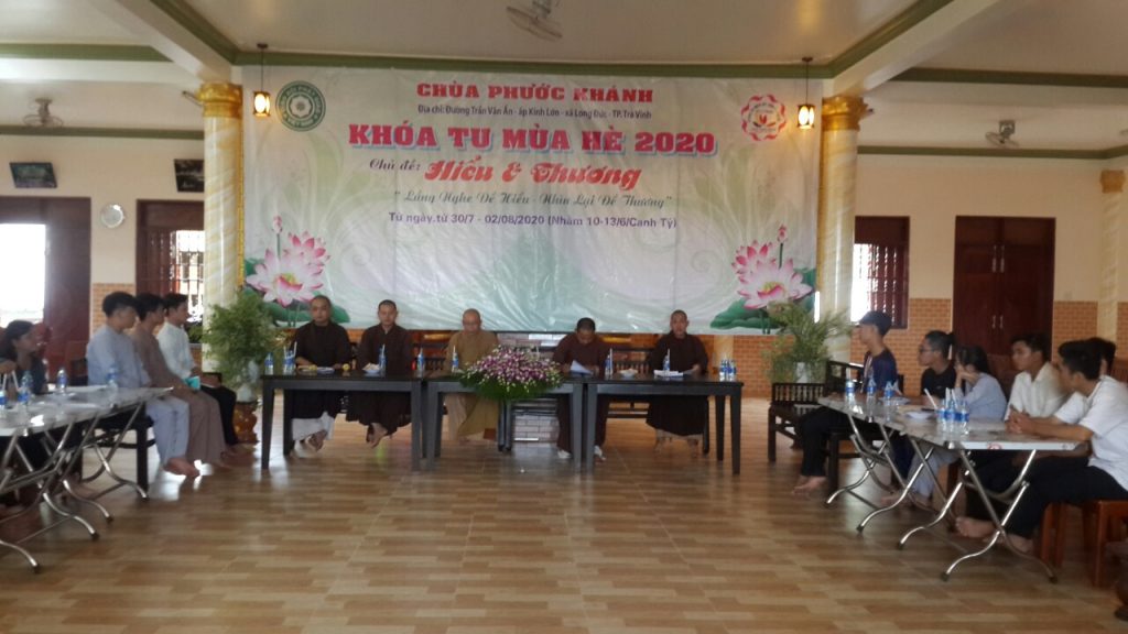 Trà Vinh: Chùa Phước Khánh họp triển khai kế hoạch khóa tu mùa hè năm 2020