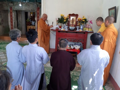 Hà Tĩnh: Lễ húy kỵ Hòa thượng Thích Nhật Sách