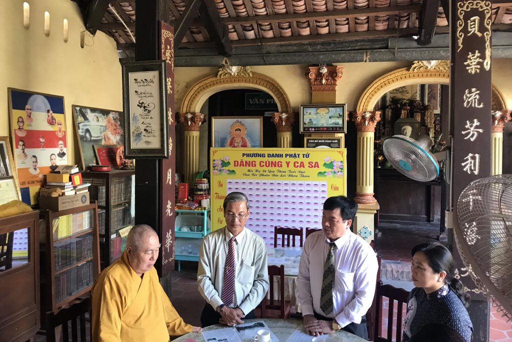 Tiền Giang: Đoàn Ủy ban MTTQVN tỉnh thăm và chúc mừng Đại lễ Vu lan PL.2564