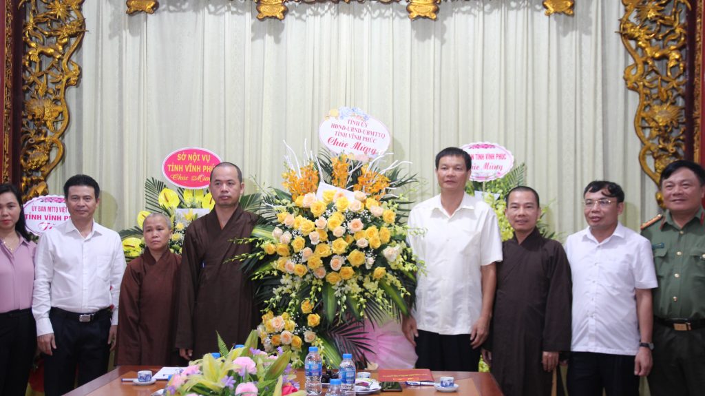 Vĩnh Phúc: Lãnh đạo chính quyền chúc mừng BTS tỉnh nhân mùa Vu lan PL.2564 - DL.2020