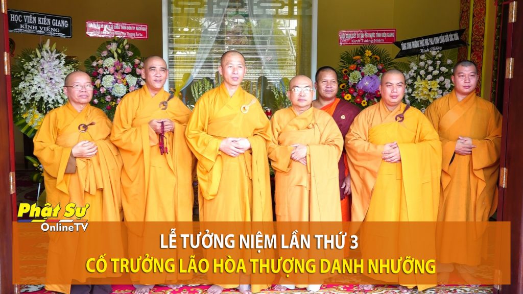 [Video] Kiên Giang: Lễ tưởng niệm lần thứ 3 cố Trưởng lão Hòa thượng Danh Nhưỡng
