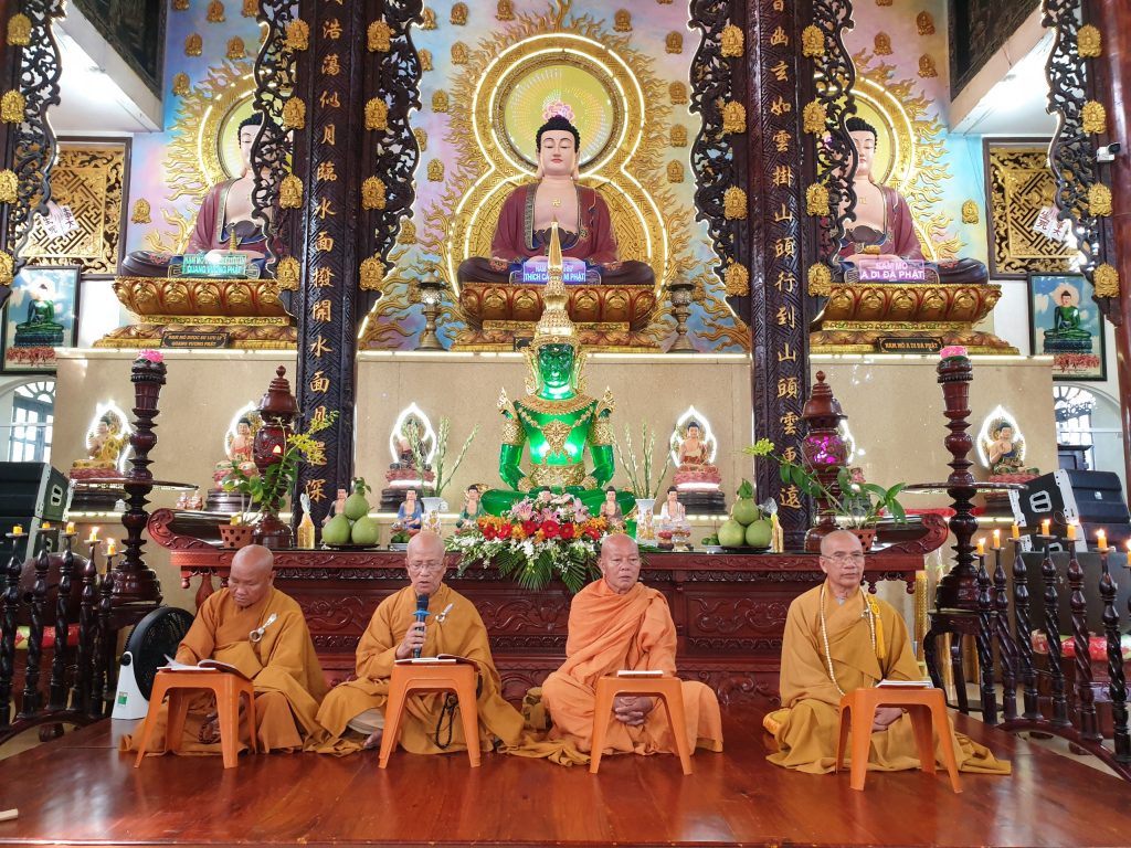 Sóc Trăng: Lễ Bố tát tập trung và sinh hoạt Giáo hội cuối mùa An cư Kiết hạ PL.2564