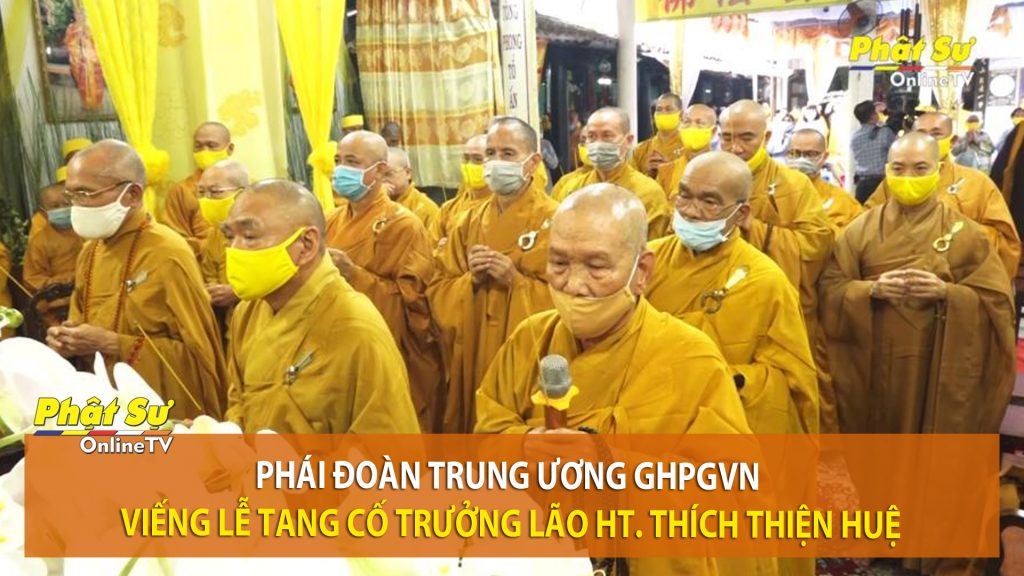 [Video] Đồng Tháp: Phái đoàn Trung ương GHPGVN viếng lễ tang cố Trưởng lão HT. Thích Thiện Huệ