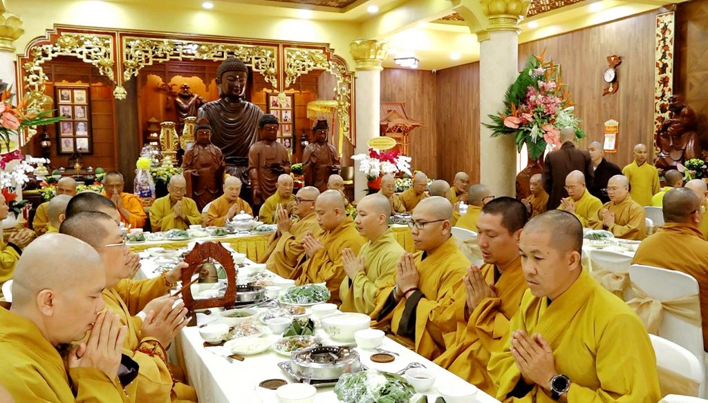 TP.HCM: Pháp hội hoàn kinh Địa Tạng và cúng dường trai Tăng tại Chùa Minh Đạo