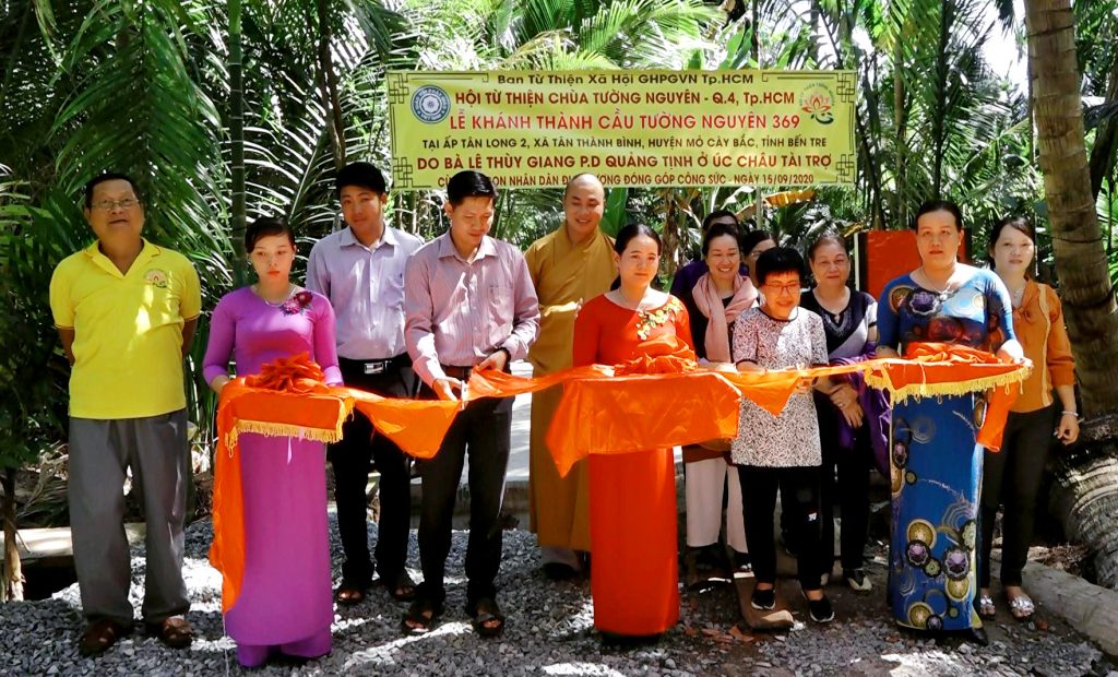 Bến Tre: Khánh thành và bàn giao 3 cây cầu Tường Nguyên số 366-367-369