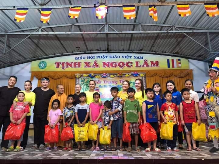 Bà Rịa Vũng Tàu: Đêm Hội “Nụ cười Trung Thu” tại tịnh xá Ngọc Lâm