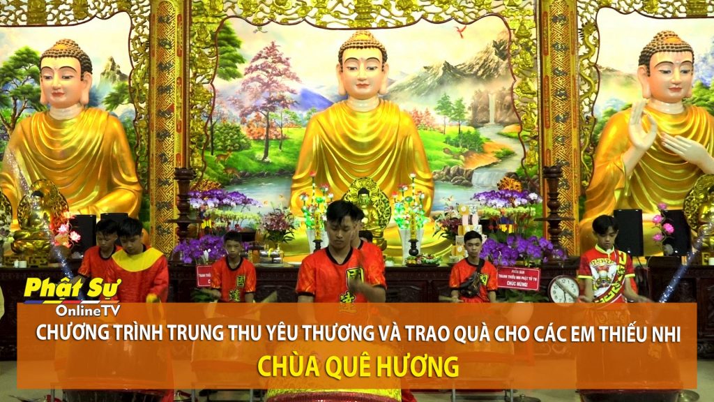 [Video] Đồng Tháp: Chùa Quê Hương tổ chức đêm “Trung Thu Yêu Thương” và trao tặng quà cho các em thiếu nhi