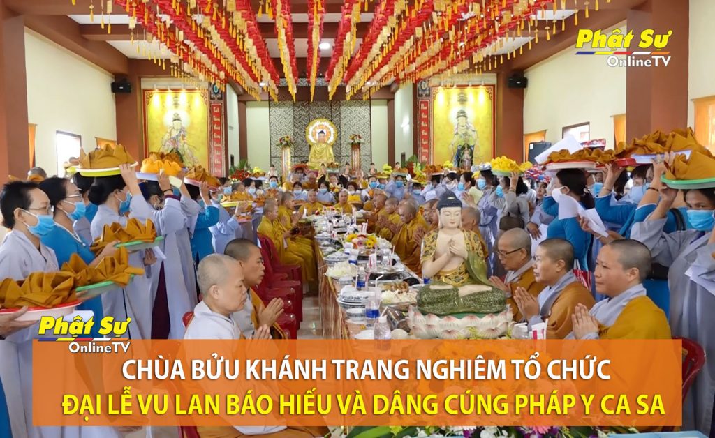 [Video] Kiên Giang: Chùa Bửu Khánh trang nghiêm tổ chức Đại lễ Vu lan Báo hiếu và dâng cúng Pháp y ca sa