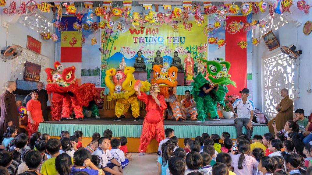 Tiền Giang: Chùa Kim Thiền và hội Trăng rằm với chủ đề “Vầng trăng Phật hiện”