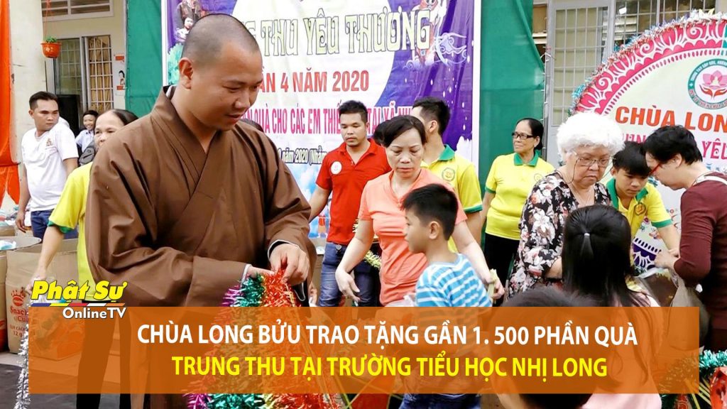 [Video] Trà Vinh: Chùa Long Bửu trao tặng gần 1.500 phần quà Trung thu tại Trường Tiểu học Nhị Long