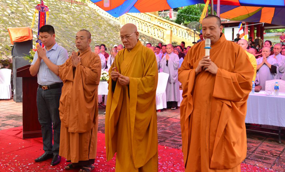 Hải Phòng: Lễ an vị long cốt ngôi Đại Hùng Bảo Điện và Tổ đường chùa Linh Sơn