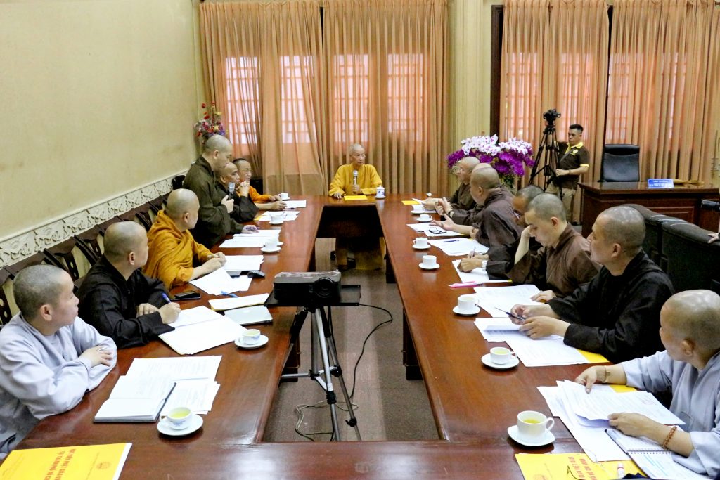 TP. HCM: Học viện Phật giáo Việt Nam tại thành phố họp triển khai công tác tuyển sinh cử nhân khóa XV