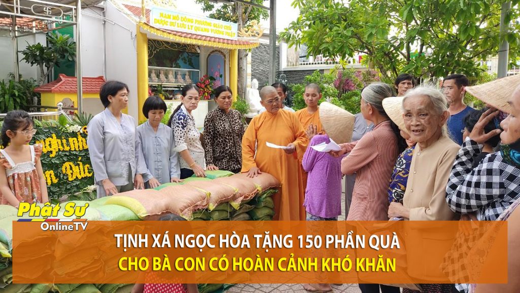 [Video] Kiên Giang: Tịnh xá Ngọc Hòa tặng 150 phần quà cho bà con có hoàn cảnh khó khăn