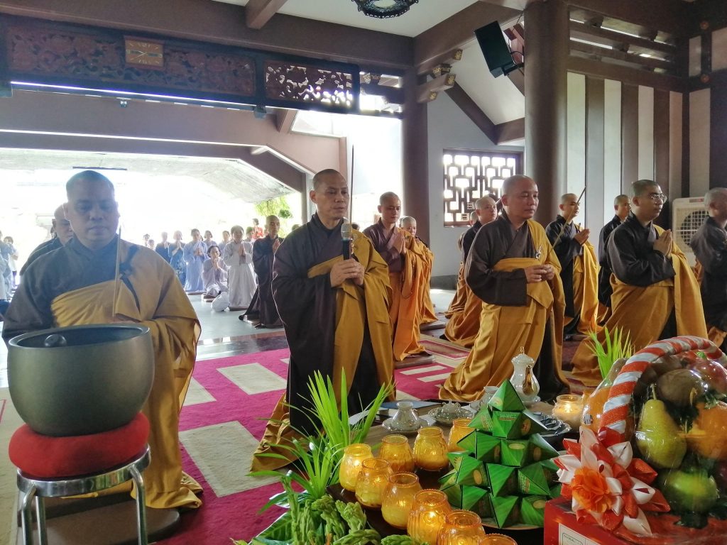 TP.HCM: Trang nghiêm lễ Húy kỵ lần thứ 21 cố Hòa thượng Thích Giác Đạo và đại lễ Vu lan PL. 2564 tại tu viện Khánh An