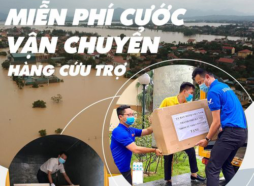 Bưu điện Việt Nam miễn phí chuyển phát hàng cứu trợ
