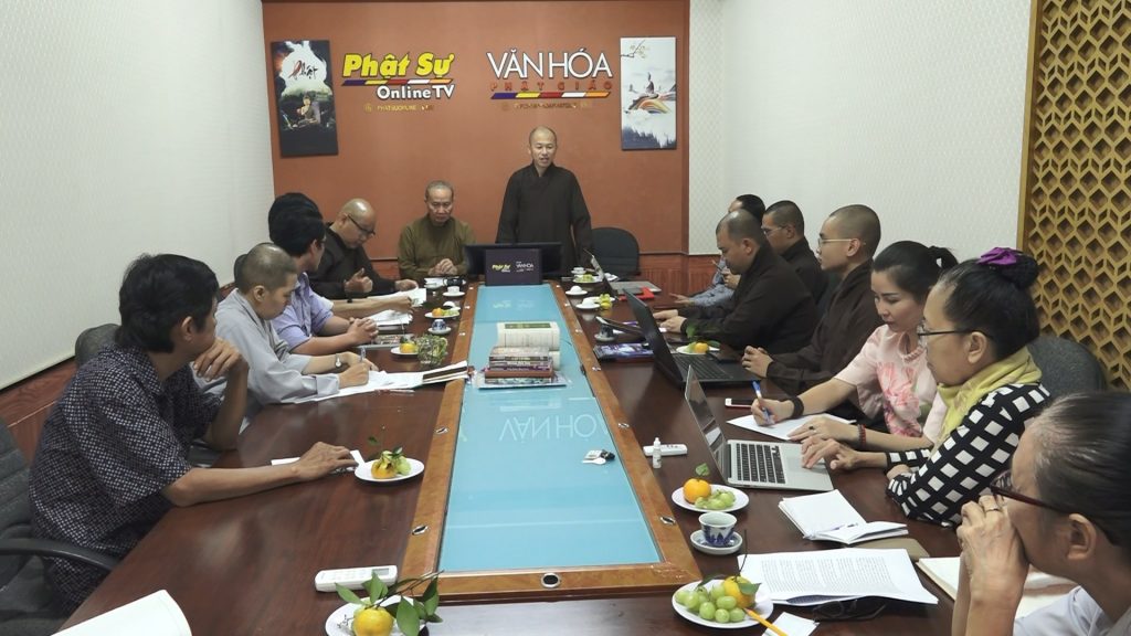 TP.HCM: Tạp chí Văn Hoá Phật Giáo họp chuẩn bị ra mắt số báo 355