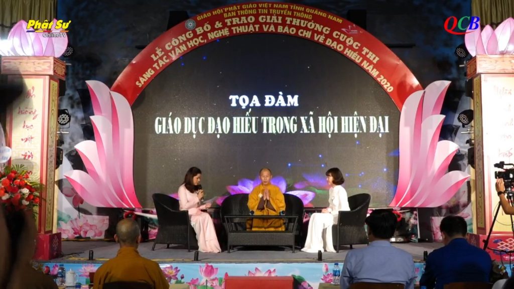 [Video] Tọa đàm cùng TT. Thích Minh Nhẫn – GIÁO DỤC ĐẠO HIẾU TRONG XÃ HỘI HIỆN ĐẠI