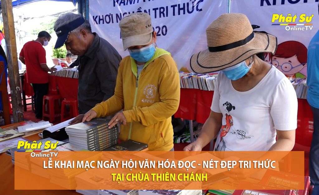 [Video] TP. HCM: Lễ Khai mạc Ngày Hội Văn Hóa Đọc - Nét Đẹp Tri Thức tại chùa Thiên Chánh