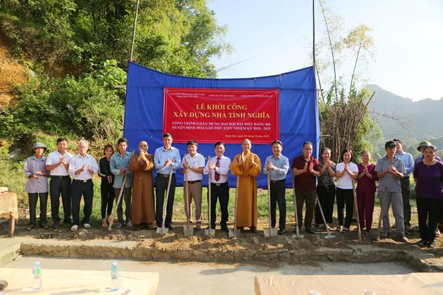 Thái Nguyên: Công Ty cổ phần TM&DL Hà Lan hỗ trợ xây dựng nhà Tình Nghĩa