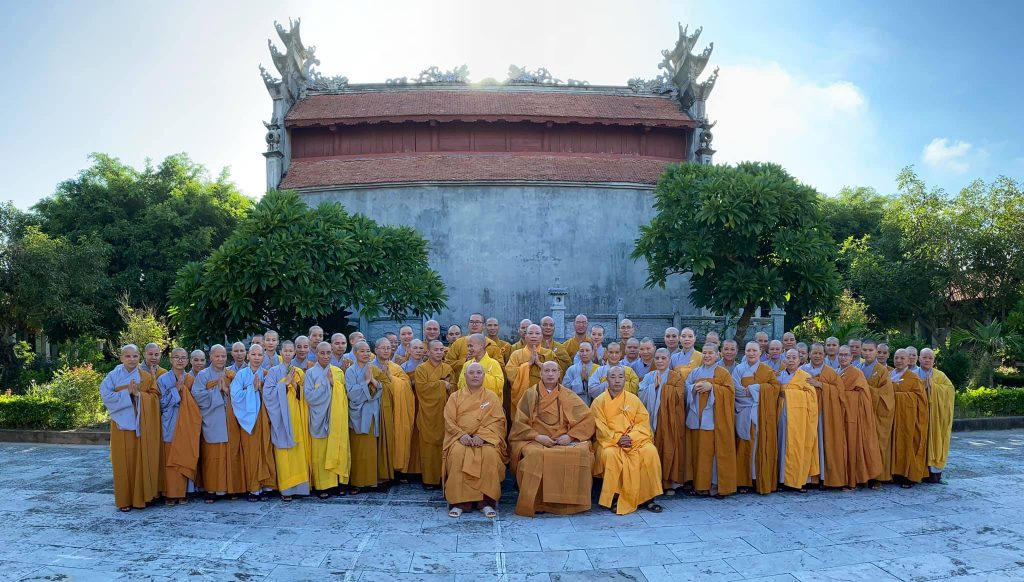 Hải Phòng: Lễ tác pháp Tự tứ hậu an cư PL.2564 tại trường hạ Tổ đình Thắng Phúc