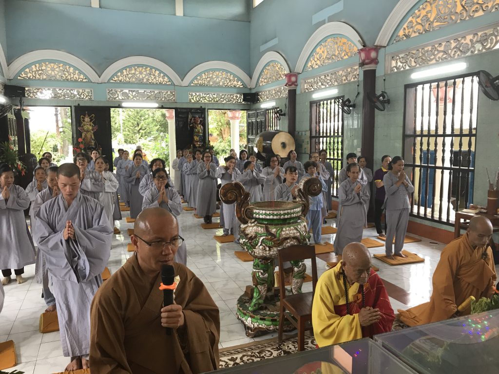 Đồng Nai: Chùa Tam Bảo tổ chức khoá tu Niệm Phật một ngày