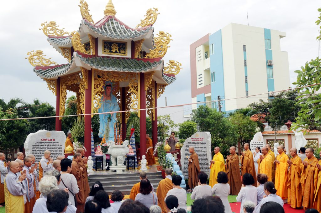 Trà Vinh: Lễ Khánh thành - An vị Tôn tượng Bồ tát Quán Thế Âm tại chùa Long Bình