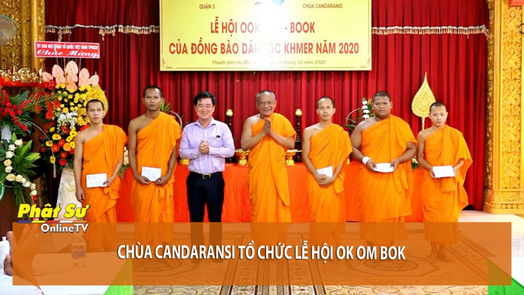 [Video] TP.HCM: Chùa Candaransi tổ chức Lễ hội Ok Om Bok