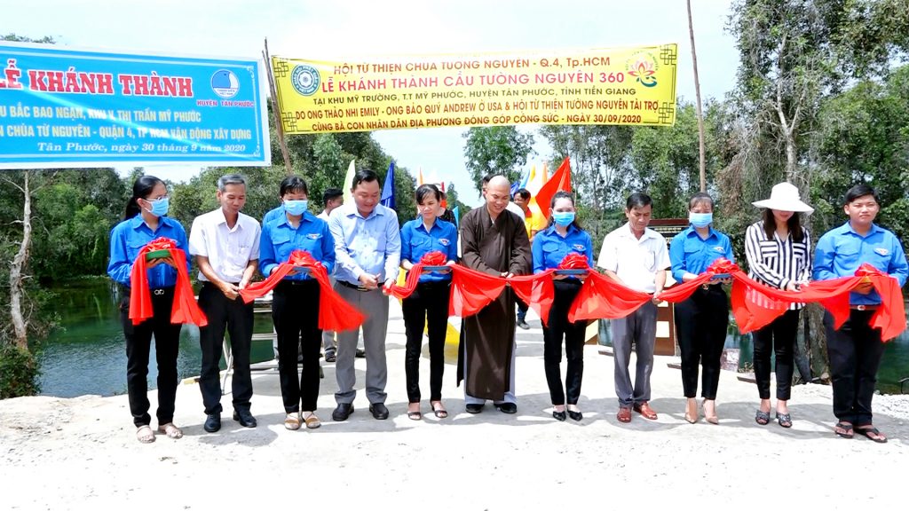 Tiền Giang: Khánh thành cầu giao thông nông thôn Tường Nguyên số 360