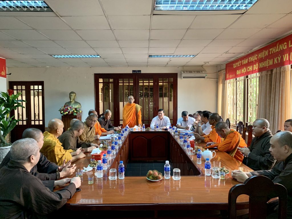 Kiên Giang: Họp liên tịch giữa BTS GHPGVN tỉnh và Ban Tôn giáo về những tồn đọng, lên kế hoạch đề án tổ chức Đại hội Phật giáo cấp huyện, thị, thành phố