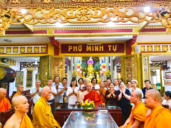 TP.HCM: Chùa Phổ Minh chúc mừng ngày Người cao tuổi Việt Nam