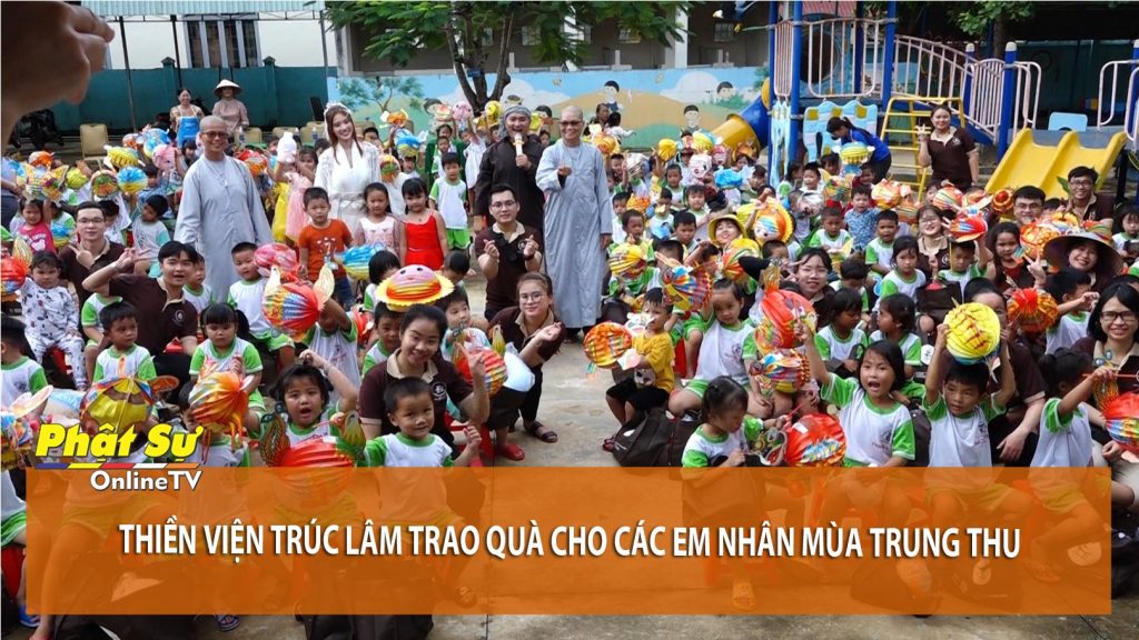 [Video] Bình Phước: Thiền viện Trúc Lâm trao quà cho các em nhân mùa Trung thu