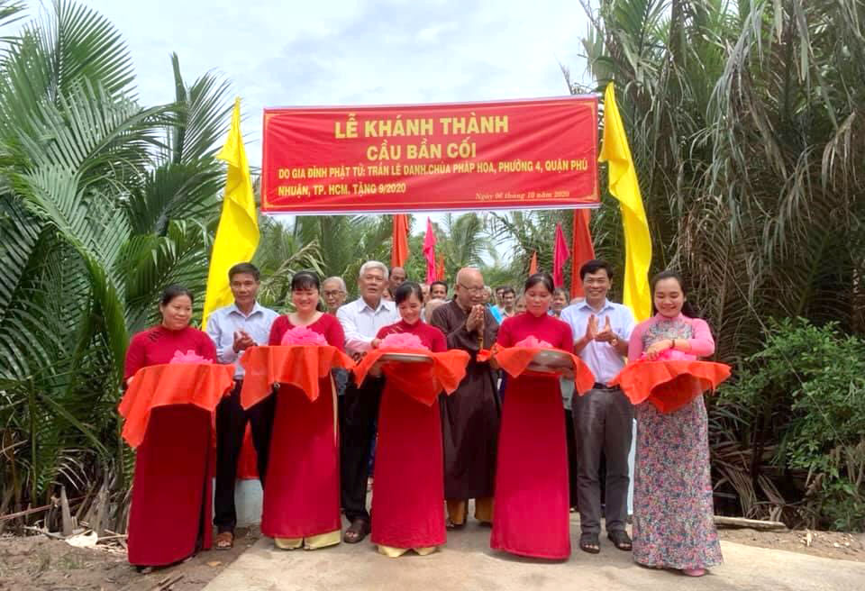 Bến Tre: Khánh thành cầu Bần cối - công trình giao thông nông thôn